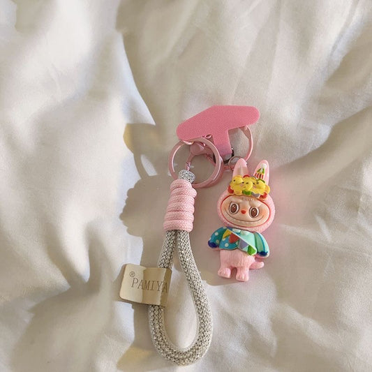 Labubu Keychain - malý, divoký a roztomilý