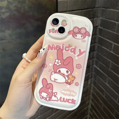 My Melody & Kuromi Pop Socket Iphone Case
