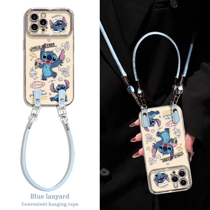 Trendy Stitch iPhone Case - Fun Alien Aesthetic, Durable Drop - Resist Shell