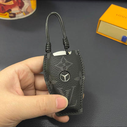 Luksuriøst smartnøkkeldeksel i skinn – designet for Audi, BMW, Benz & VW 🚗✨