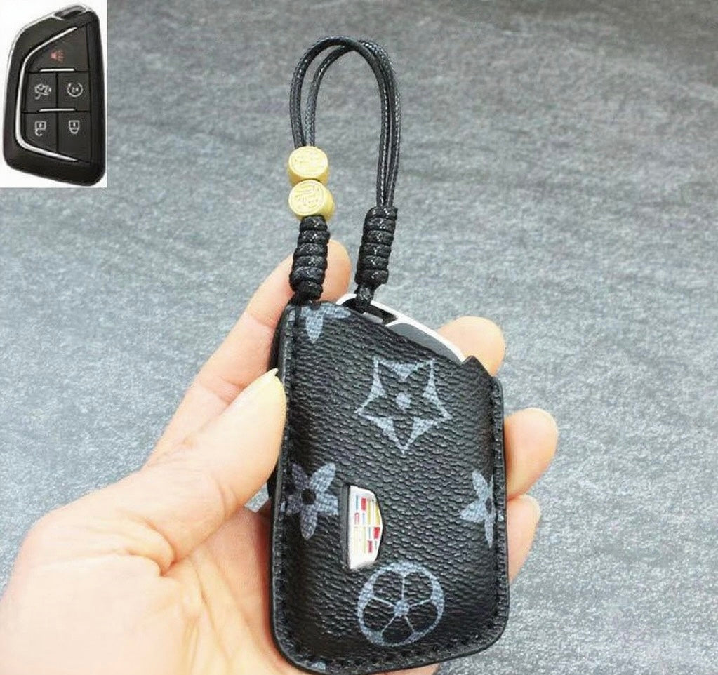 Luksuriøst smartnøkkeldeksel i skinn – designet for Audi, BMW, Benz & VW 🚗✨
