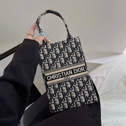 Klasický tote taška s popruhem Crossbody