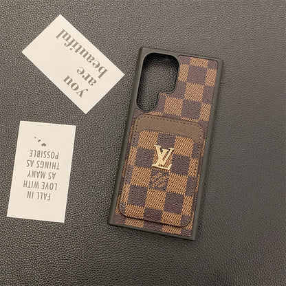 Samsung Galaxy Petite Malle Telefon Cases Holder Monogram Canvas