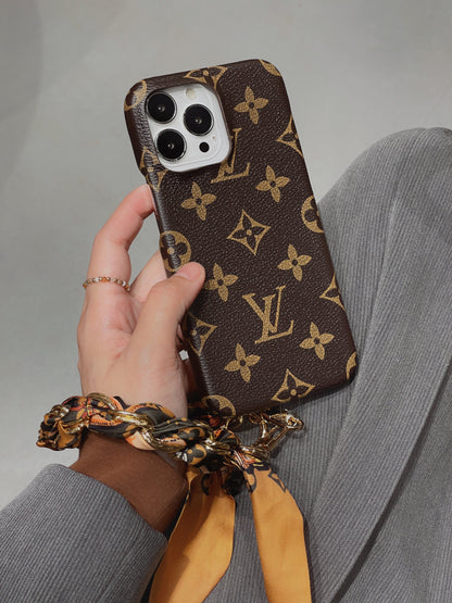 Custodia per iPhone del braccialetto di seta Lou