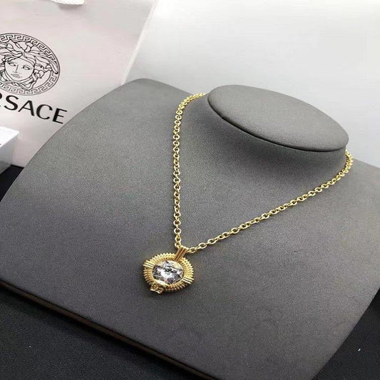 Luxusní značka 18k zlatý náhrdelník