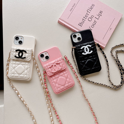 CC Card Holder Chain Case iPhone