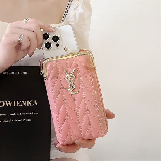 Elegantní taška YSL skutečná kožená taška Crossbody