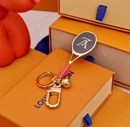 tennisracket LV Keychain