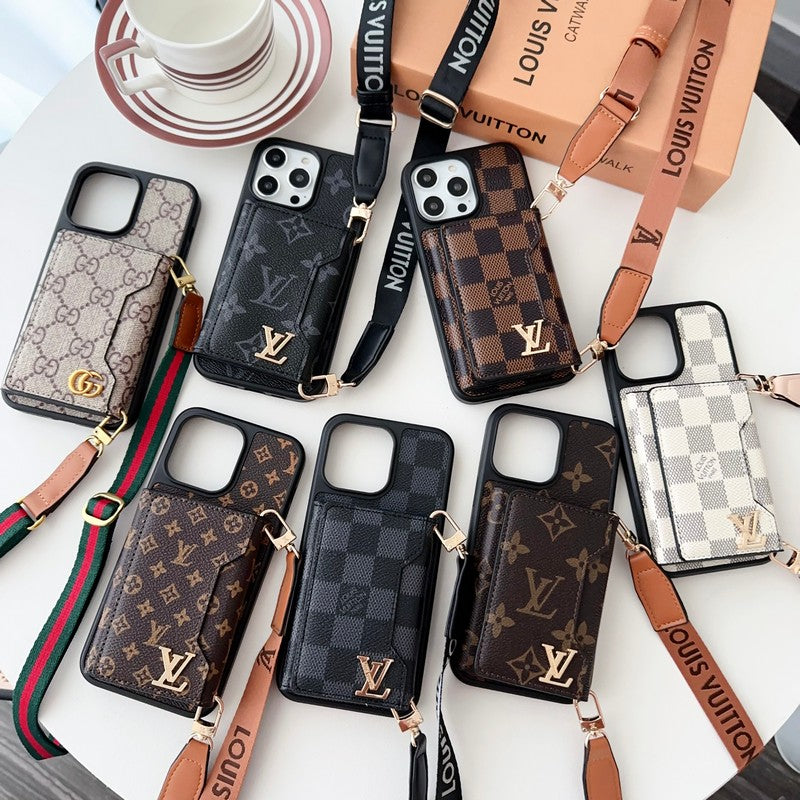 GG Side Card Bag Crossbody Case di iPhone