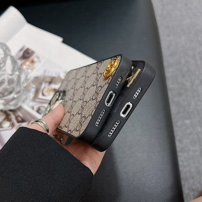 Custodia per iPhone in pelle Lou Classic