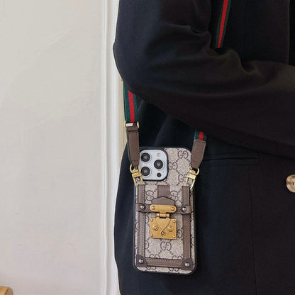 Custodia per iPhone del titolare della carta Lou GG