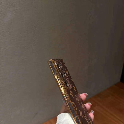 Brown color telefon pouzdro pro Samsung Galaxy