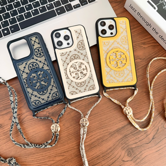 Custodia per iPhone in pelle Tory