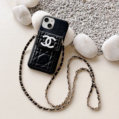 CC Card Holder Chain Case iPhone