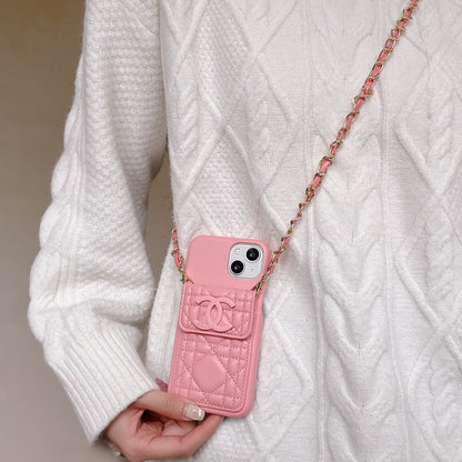CC Card Holder Chain Case iPhone