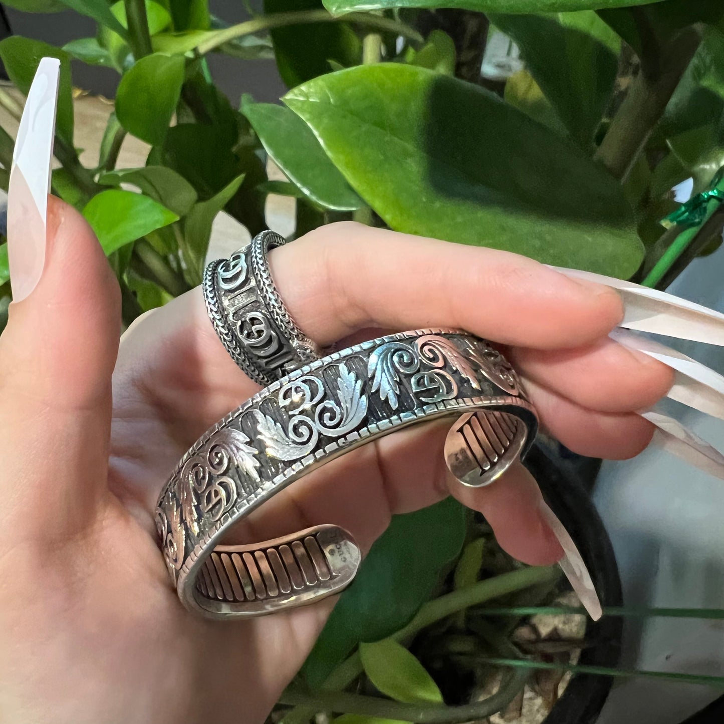 Vintage G Rings & Bracelet