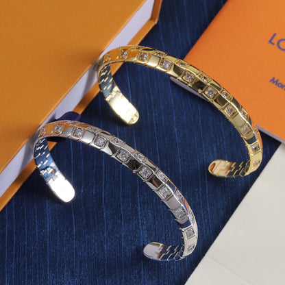 Gold Love Open Bracelet