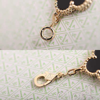 Vintage Black Leaves Bracelet