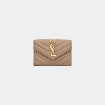 C-m Quilted Lambskin Small Wallet